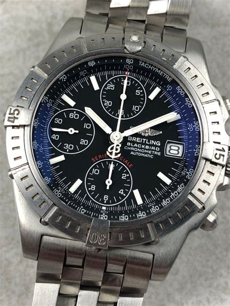 breitling blackbird chronograph.